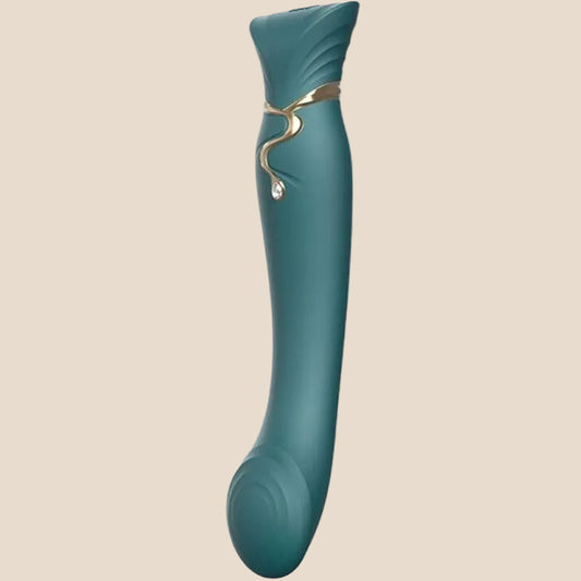 ZALO - QUEEN G-SPOT PULS WAVE VIBE VERDE-0