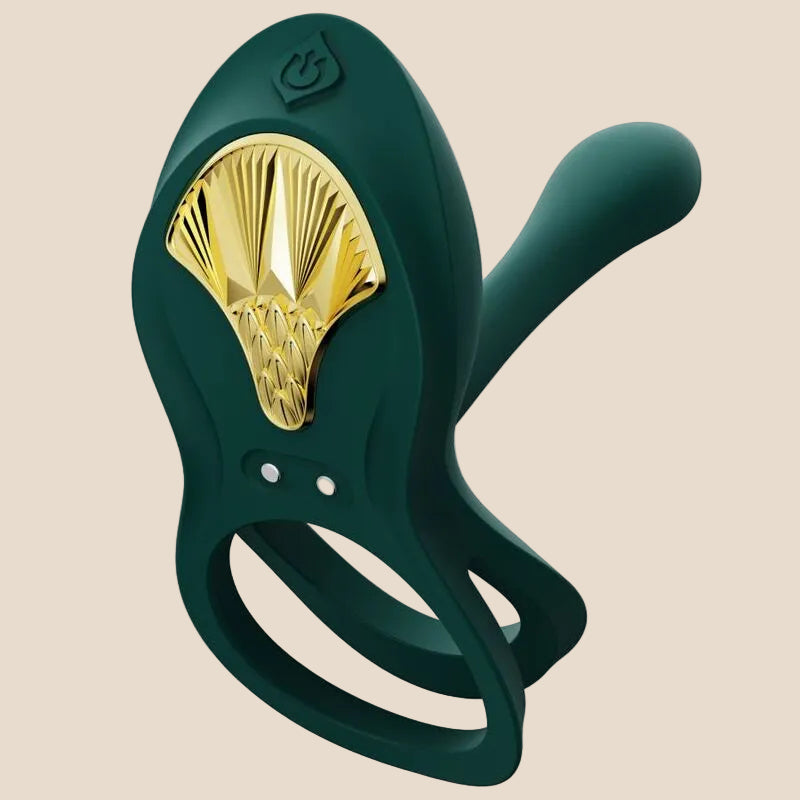 ZALO - ANEL VIBRANTE PARA CASAIS BAYEK VERDE-1