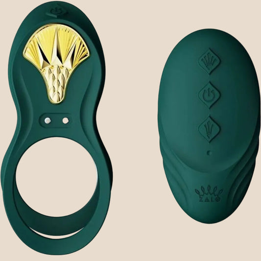 ZALO - ANEL VIBRANTE PARA CASAIS BAYEK VERDE-0