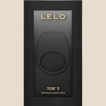 LELO - ANEL VIBRADOR PRETO TOR 3-1