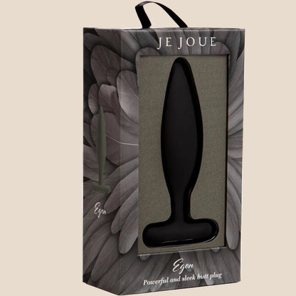 JE JOUE - VIBRADOR ANAL EGON PLUG PRETO-2