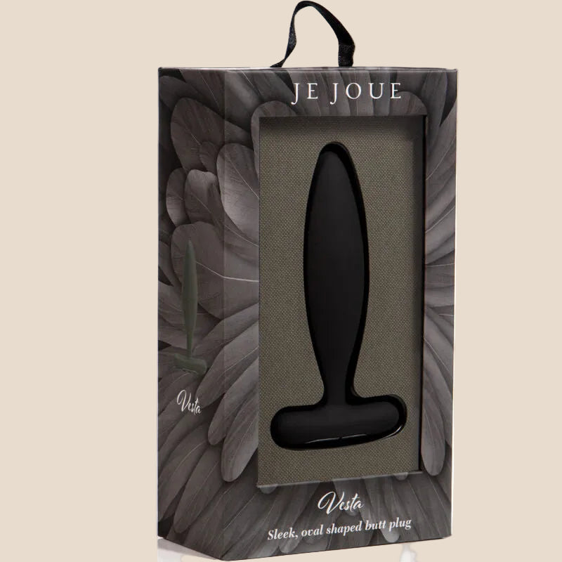 JE JOUE - VIBRADOR VESTA ANAL PLUG PRETO-2