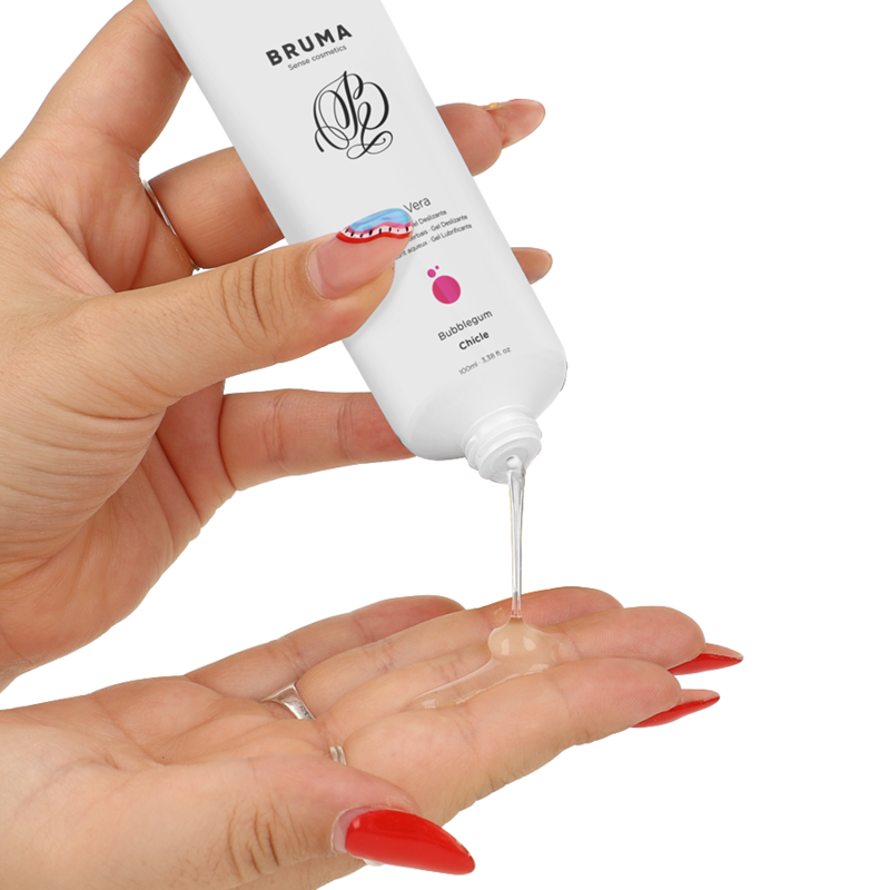 BRUMA - GEL DESLIZANTE DE ALOE VERA SABOR BUBBLEGUM 100 ML-1