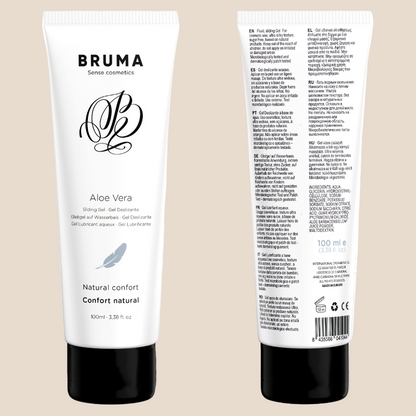 BRUMA - GEL DESLIZANTE DE ALOE VERA NATURAL CONFORT 100 ML-0