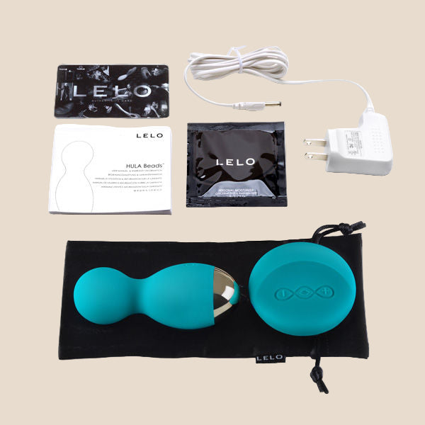 LELO - BADGE BOLAS DE HULA AZUIS-2