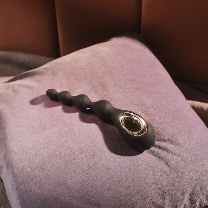 LELO - MASSAGER ANAL PRETO SORAYA BEADS-4