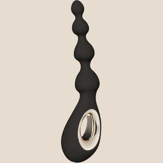 LELO - MASSAGER ANAL PRETO SORAYA BEADS-0