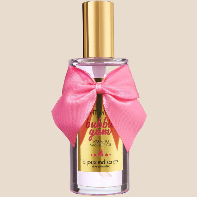 BIJOUX - INDISCRETS ÓLEO DE MASSAGEM LIGHT MY FIRE EFEITO DE CALOR SABOR GOMA-0