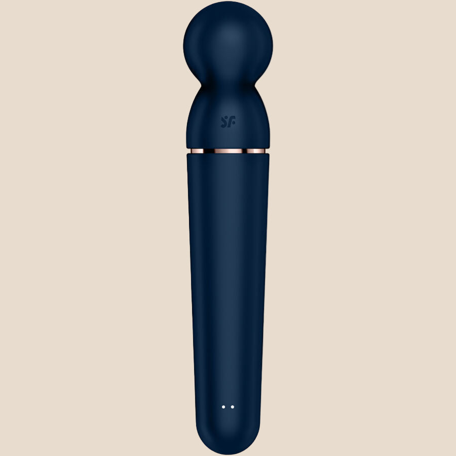 SATISFYER - MASSAGER VIBRADOR PLANET WAND-ER AZUL-1