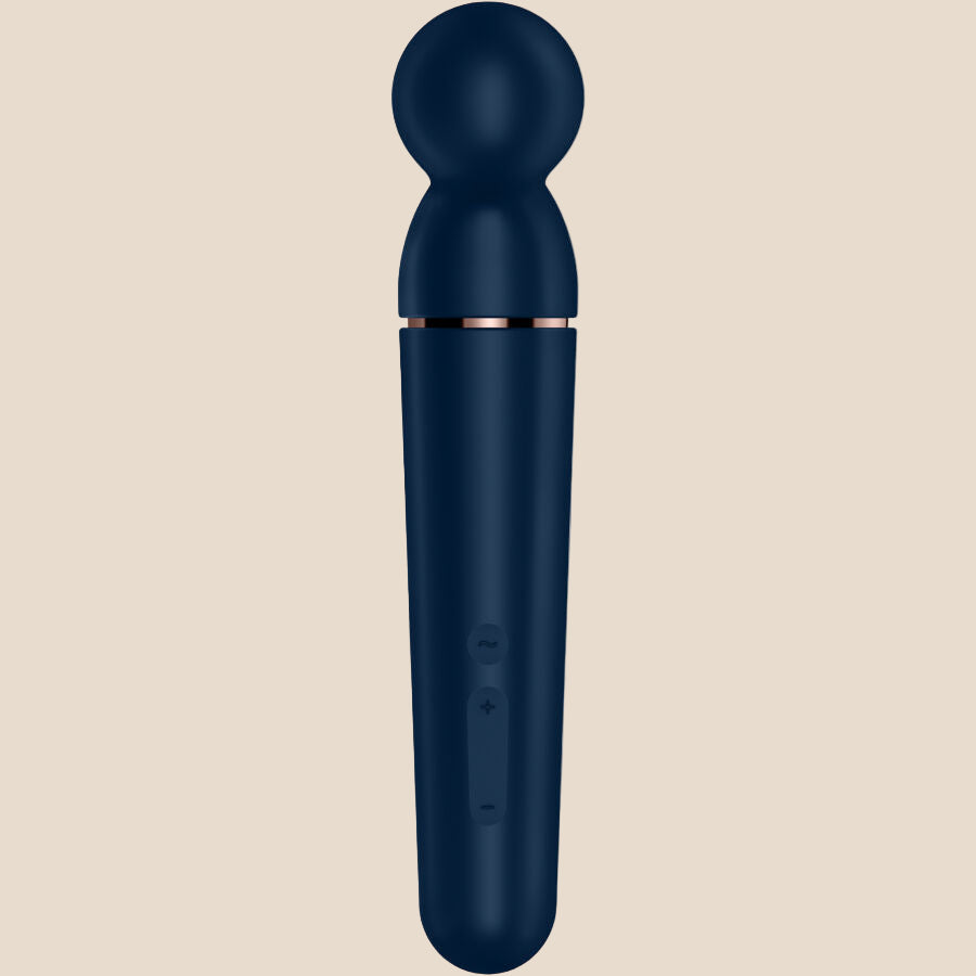 SATISFYER - MASSAGER VIBRADOR PLANET WAND-ER AZUL-0