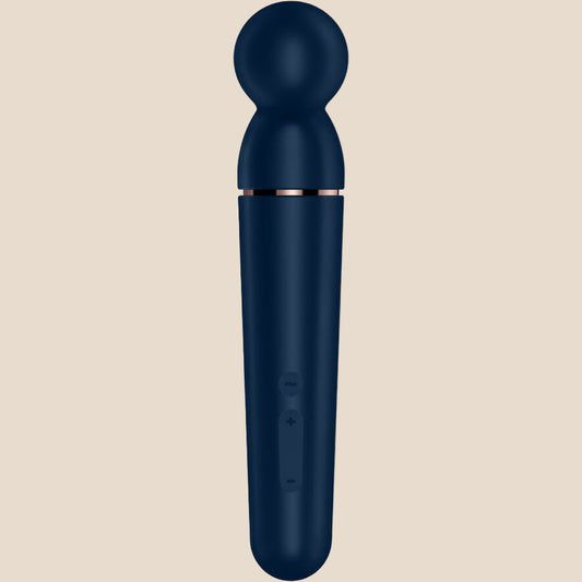 SATISFYER - MASSAGER VIBRADOR PLANET WAND-ER AZUL-0