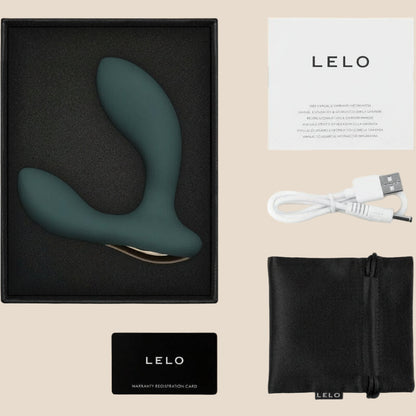 LELO - MASSAGADOR DE PRÓSTATA VERDE HUGO 2-1
