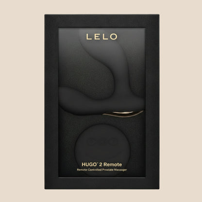LELO - HUGO 2 MASSAGER DE PRÓSTATA CONTROLE REMOTO PRETO-2