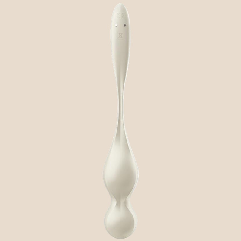 SATISFYER - BOLAS VIBRATÓRIAS DE KEGEL LOVE BIRDS BRANCO-1