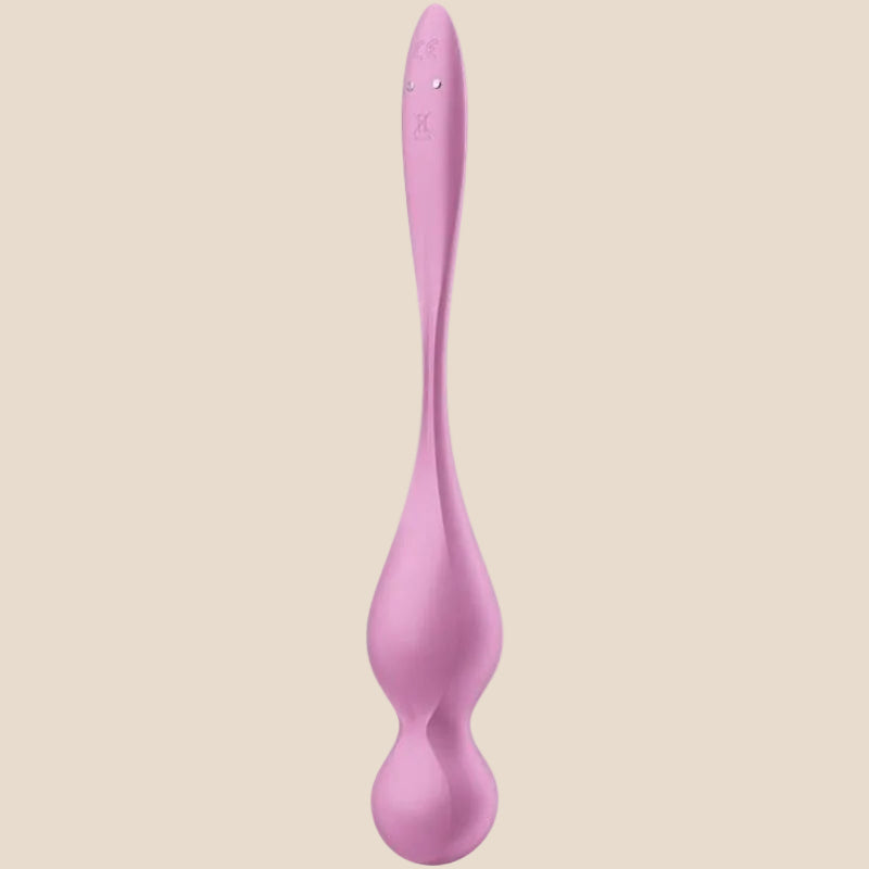 SATISFYER - BOLAS DE KEGEL VIBRANTES LOVE BIRDS ROSA-2