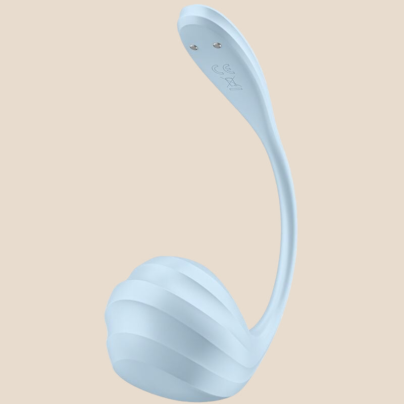 SATISFYER - ESTIMULADOR DE PONTO G DE PÉTALA LISA CÉU AZUL APLICATIVO GRATUITO-2