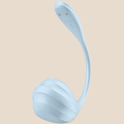 SATISFYER - ESTIMULADOR DE PONTO G DE PÉTALA LISA CÉU AZUL APLICATIVO GRATUITO-2