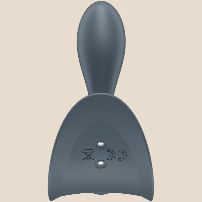 SATISFYER - BOOTY ABSOLUTE BEGINNERS 2 ANAL PLUG VIBRADOR UNISSEXO PRETO-3