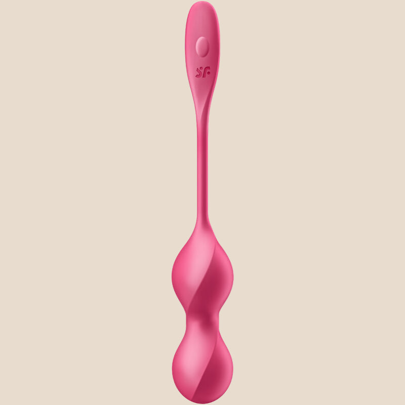 SATISFYER - LOVE BIRDS 2 BOLAS DE KEGEL VIBRANTES + APLICATIVO GRATUITO-1