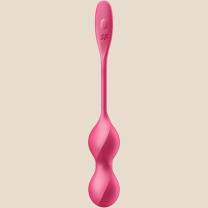 SATISFYER - LOVE BIRDS 2 BOLAS DE KEGEL VIBRANTES + APLICATIVO GRATUITO-1