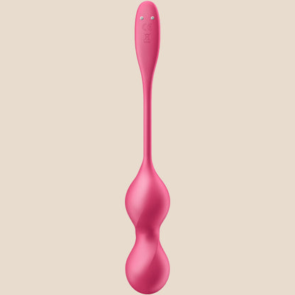 SATISFYER - LOVE BIRDS 2 BOLAS DE KEGEL VIBRANTES + APLICATIVO GRATUITO-2