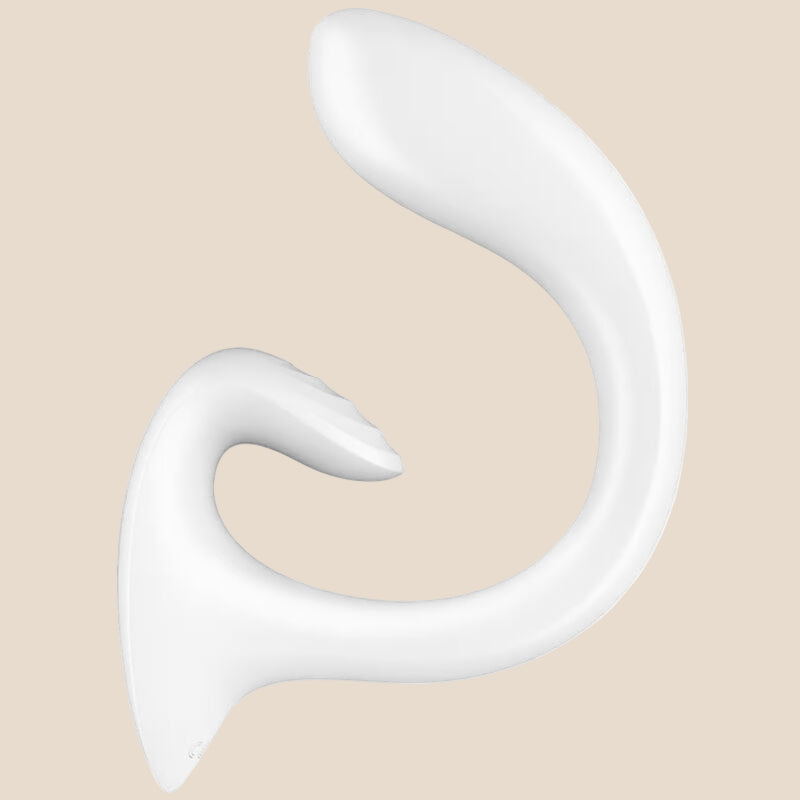 SATISFYER - G FOR GODDESS 1 COELHO VIBRADOR BRANCO-1