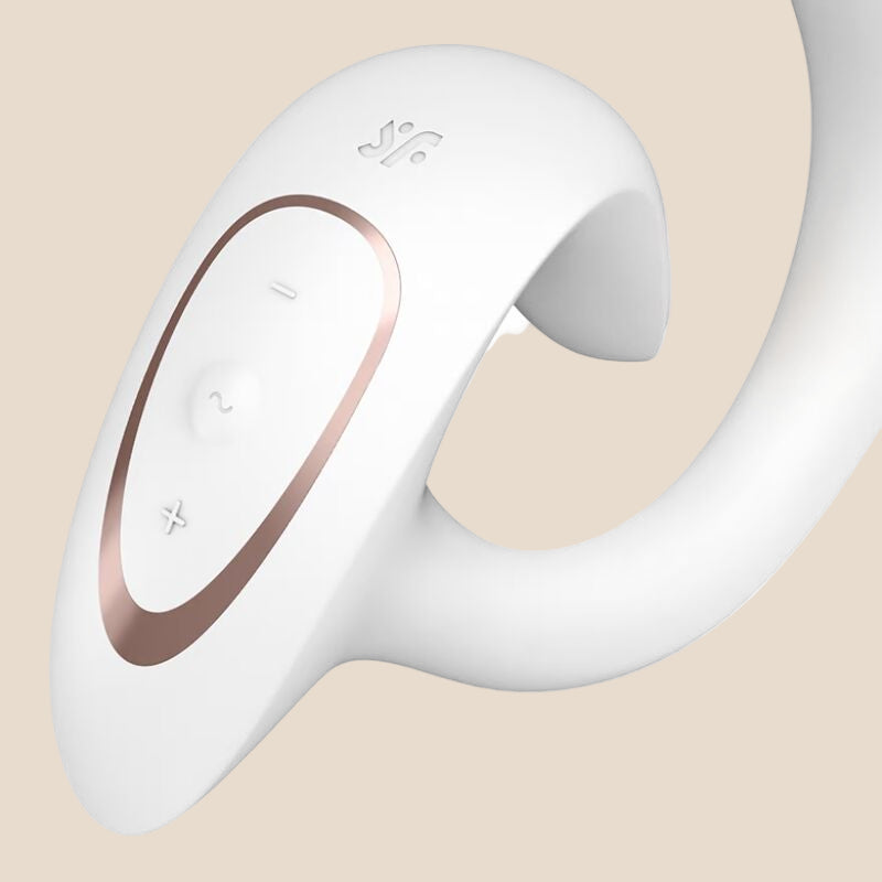 SATISFYER - G FOR GODDESS 1 COELHO VIBRADOR BRANCO-2