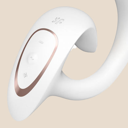 SATISFYER - G FOR GODDESS 1 COELHO VIBRADOR BRANCO-2