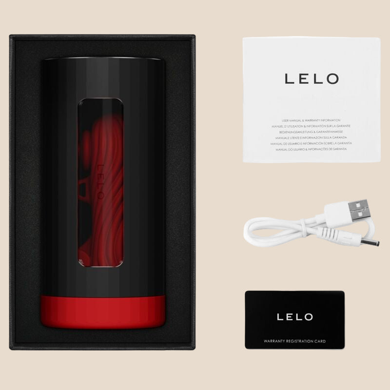 LELO - F1S V3 MASTURBADOR MASCULINO VERMELHO XL-2