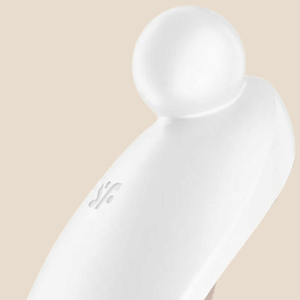 SATISFYER - SPOT ON 2 VIBRADOR LAY-ON BRANCO-1