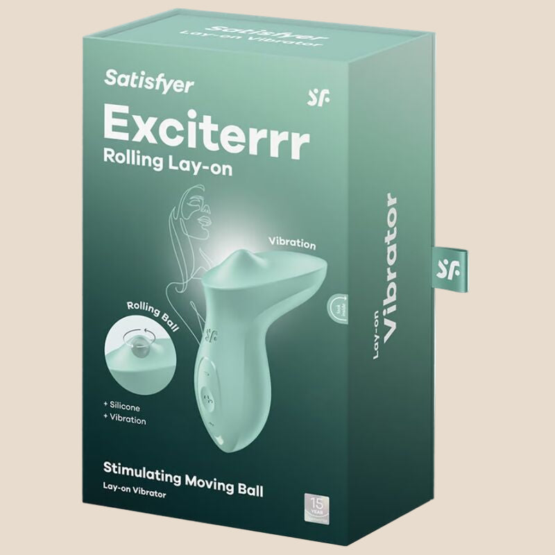SATISFYER - VIBRADOR EXCITERRR LAY-ON CLITÓRIS MENTA-4