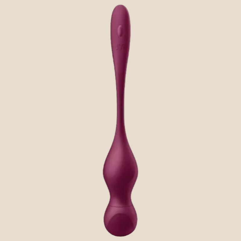 SATISFYER - LOVE BIRDS VARY BOLAS VIBRATÓRIAS APLICATIVO GRATUITO VINHO TINTO-1