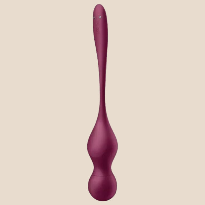 SATISFYER - LOVE BIRDS VARY BOLAS VIBRATÓRIAS APLICATIVO GRATUITO VINHO TINTO-2