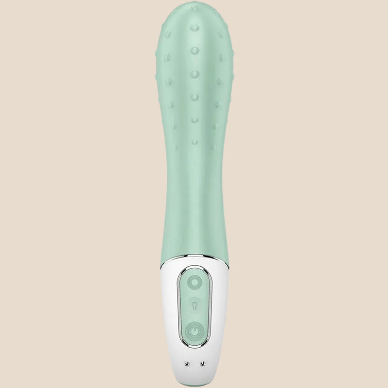 SATISFYER - AIR PUMP VIBRATOR 3 PONTO G INFLÁVEL MENTA-2