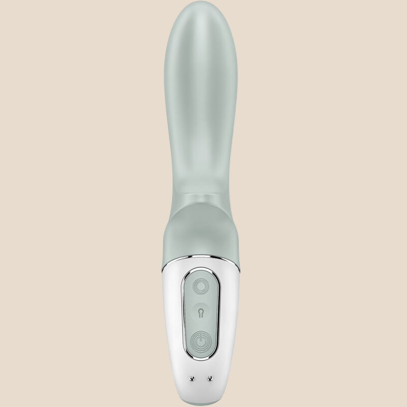 SATISFYER - AIR PUMP BOOTY 3 VIBRADOR ANAL INFLÁVEL GREYGREEN-4