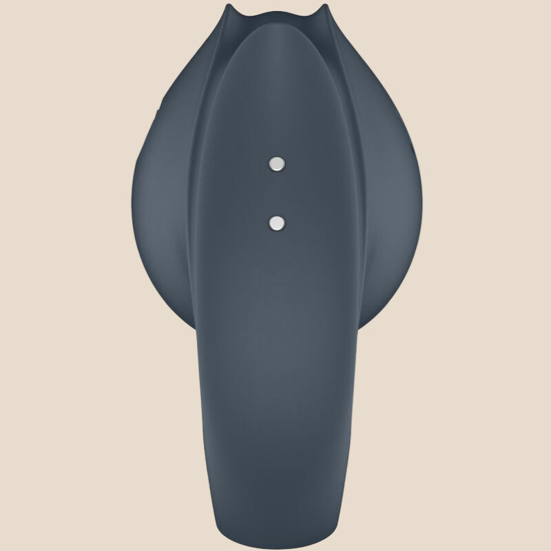 SATISFYER - PERFECT PAIR 2 MULTIVIBRANTES 2 EM 1 ANEL PARA PÊNIS E ESTIMULADOR DE DEDO CINZA-7