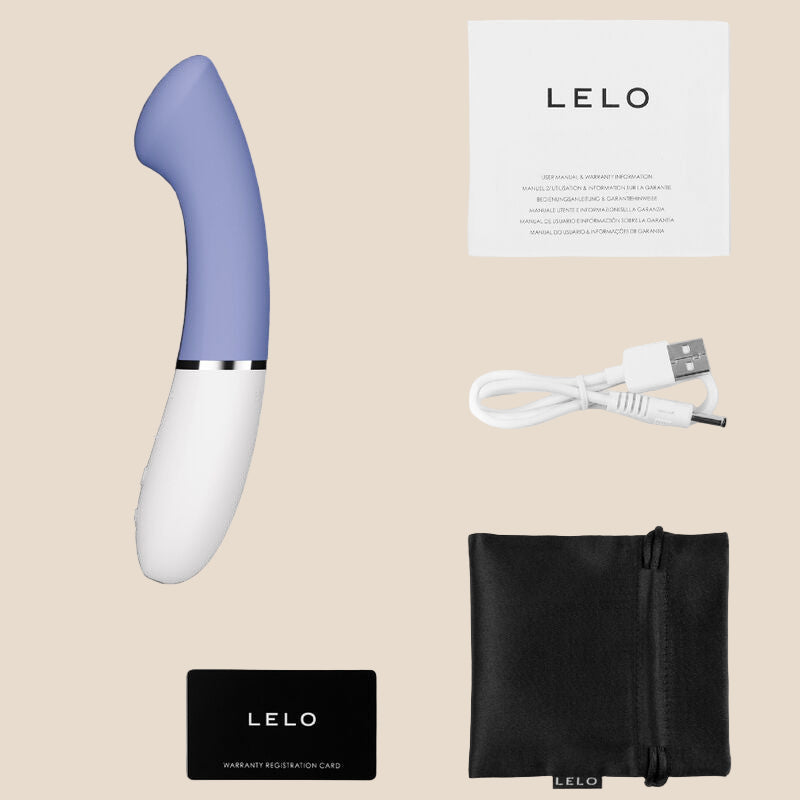 LELO - GIGI™ 3 VIBRADOR  G-SPOT AZUL-1