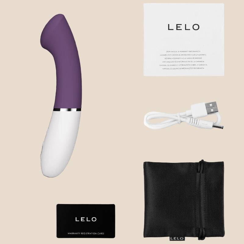 LELO - GIGI™ 3 VIBRADOR G-SPOT VIOLETA-1