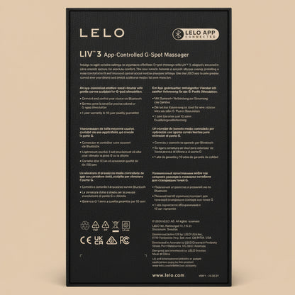 LELO -  LIV™ 3 ESTIMULADOR G-SPOT VIOLETA-3