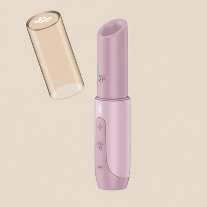 SATISFYER - ESTIMULADOR DE CLITÓRIS SECRET KISS WAVE ROSA-0