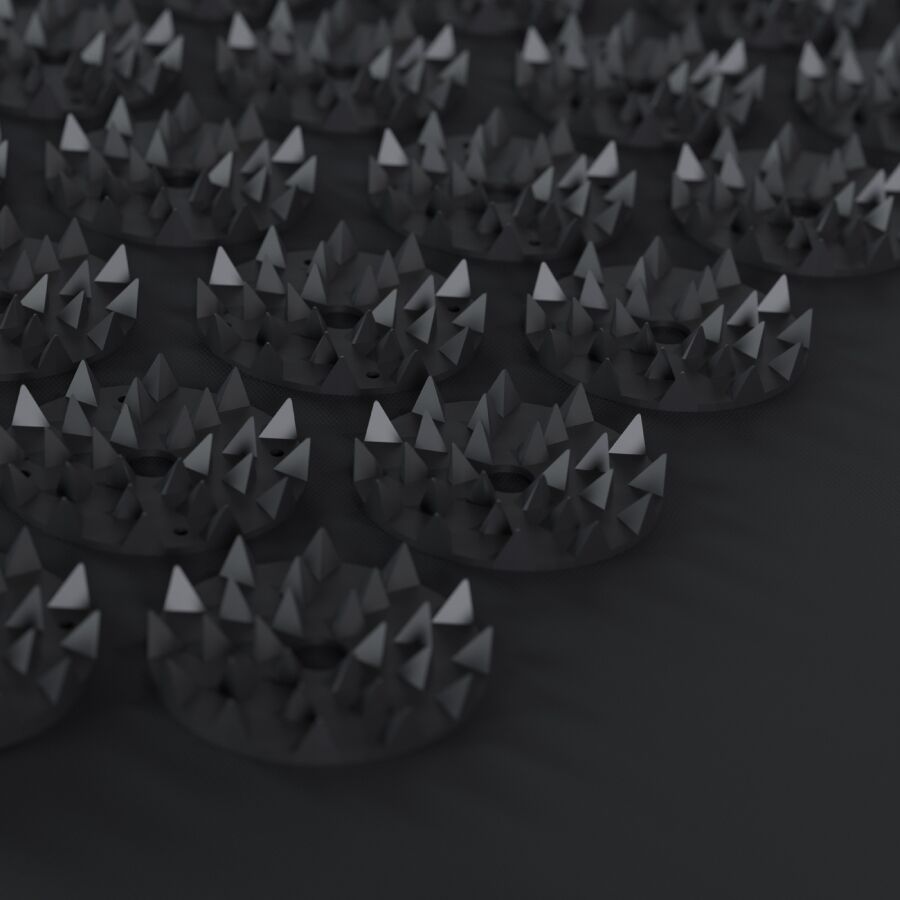 LELO - MASSAGEM CORPORAL ACUPRESSÃO TAPETE PRETO-8