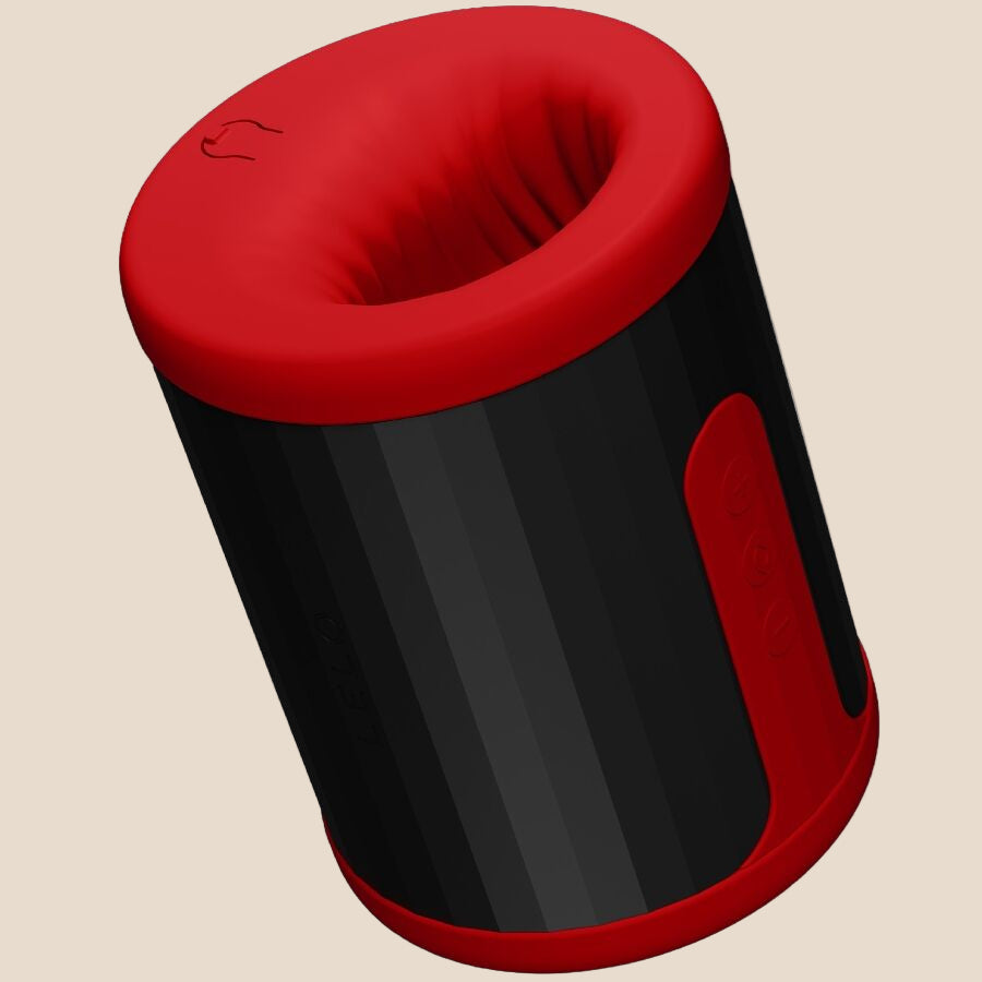 LELO - F2S™ TEAL MASTURBADOR MASCULINO VERMELHO-5