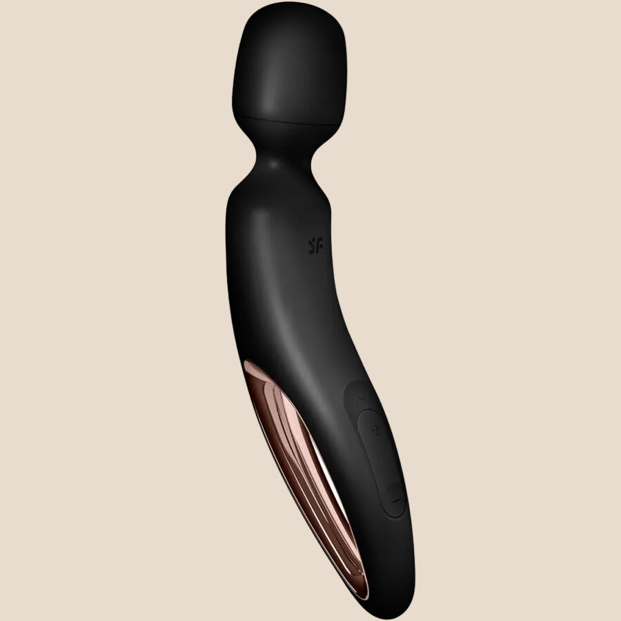 SATISFYER - WAND ERLAND MASSAGEADOR VIBRATÓRIO PRETO-2