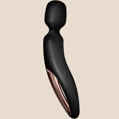 SATISFYER - WAND ERLAND MASSAGEADOR VIBRATÓRIO PRETO-2