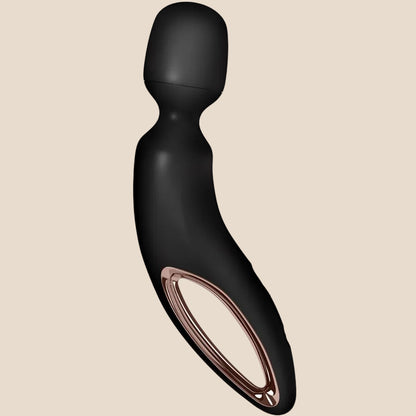 SATISFYER - WAND ERLAND MASSAGEADOR VIBRATÓRIO PRETO-3