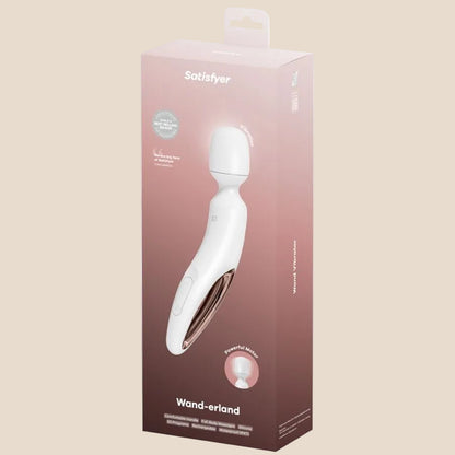 SATISFYER - WAND ERLAND MASSAGEADOR VIBRATÓRIO BRANCO-4