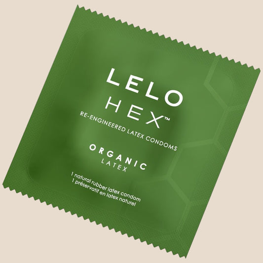 LELO - CAIXA DE PRESERVATIVOS ORGÂNICOS HEX 3 UNIDADES-2