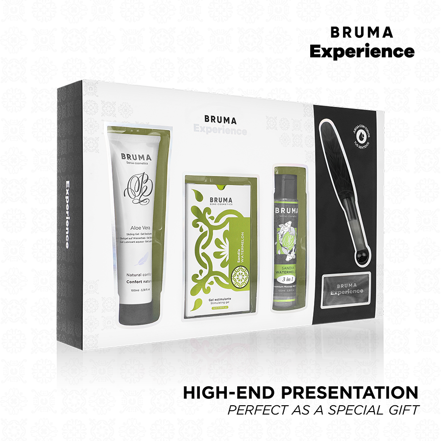 BRUMA XPERIENCE - KIT TENTAÇÃO DE MELANCIA DOCE COM POTENCIALIZADOR DE ORGASMO-0