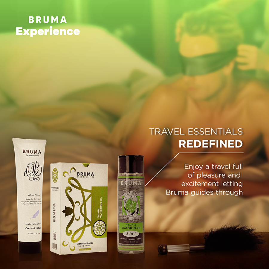 BRUMA XPERIENCE - KIT DOCE TENTAÇÃO MELANCIA VIBRO-ORGÁSMICA-2