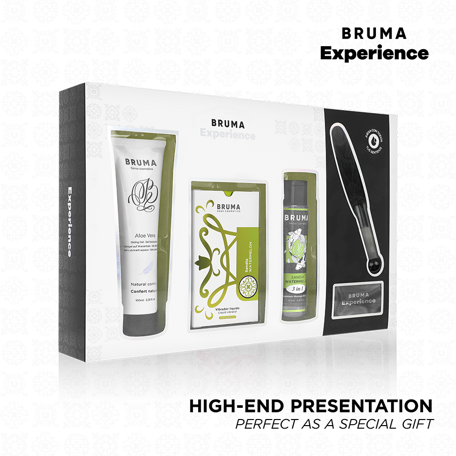 BRUMA XPERIENCE - KIT DOCE TENTAÇÃO MELANCIA VIBRO-ORGÁSMICA-0